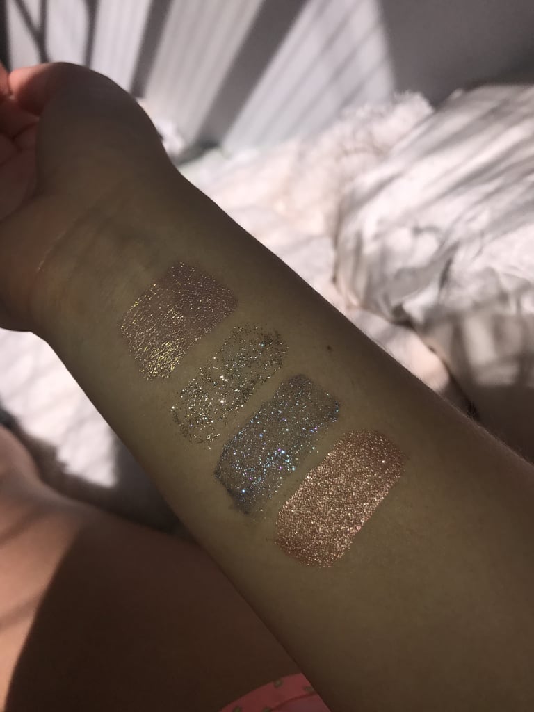 Love Island Glitter Eye Makeup