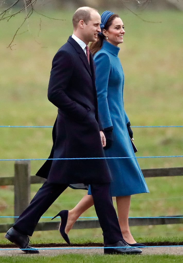 Kate Middleton's Blue Coat January 2019