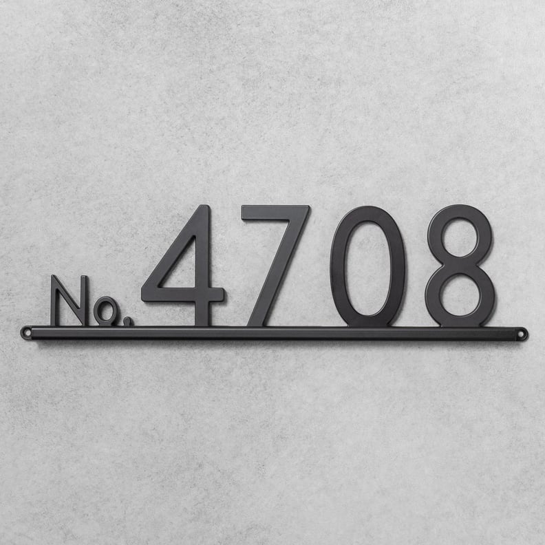 House Number Channel Bracket