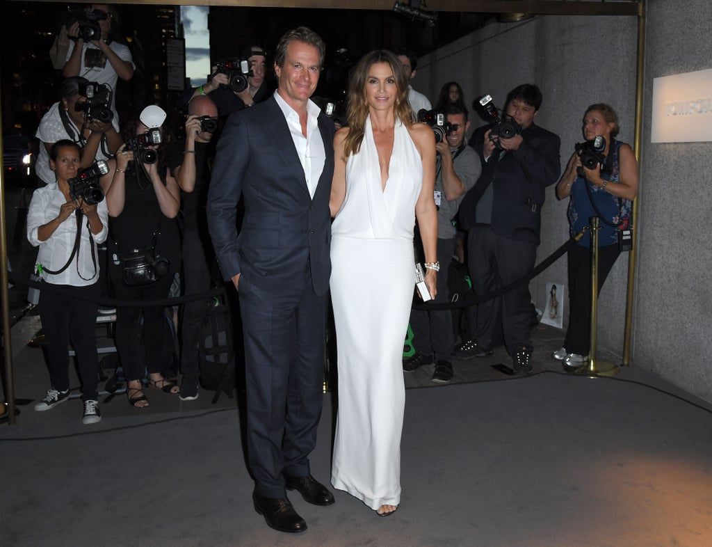 Cindy Crawford at New York Fashion Week September 2016