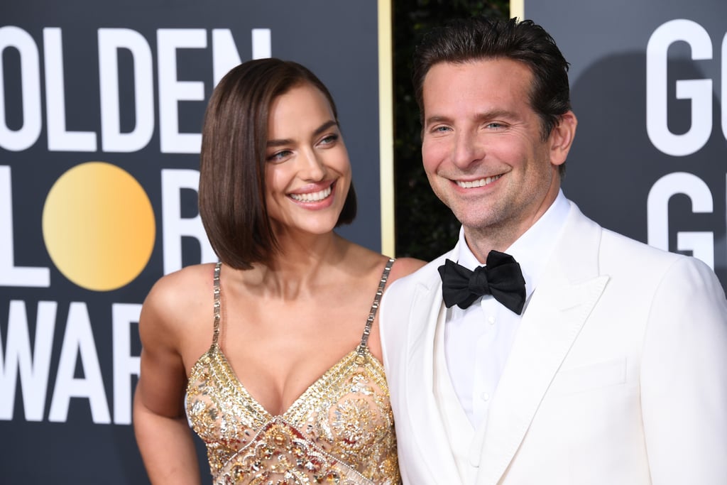Bradley Cooper and Irina Shayk at the 2019 Golden Globes
