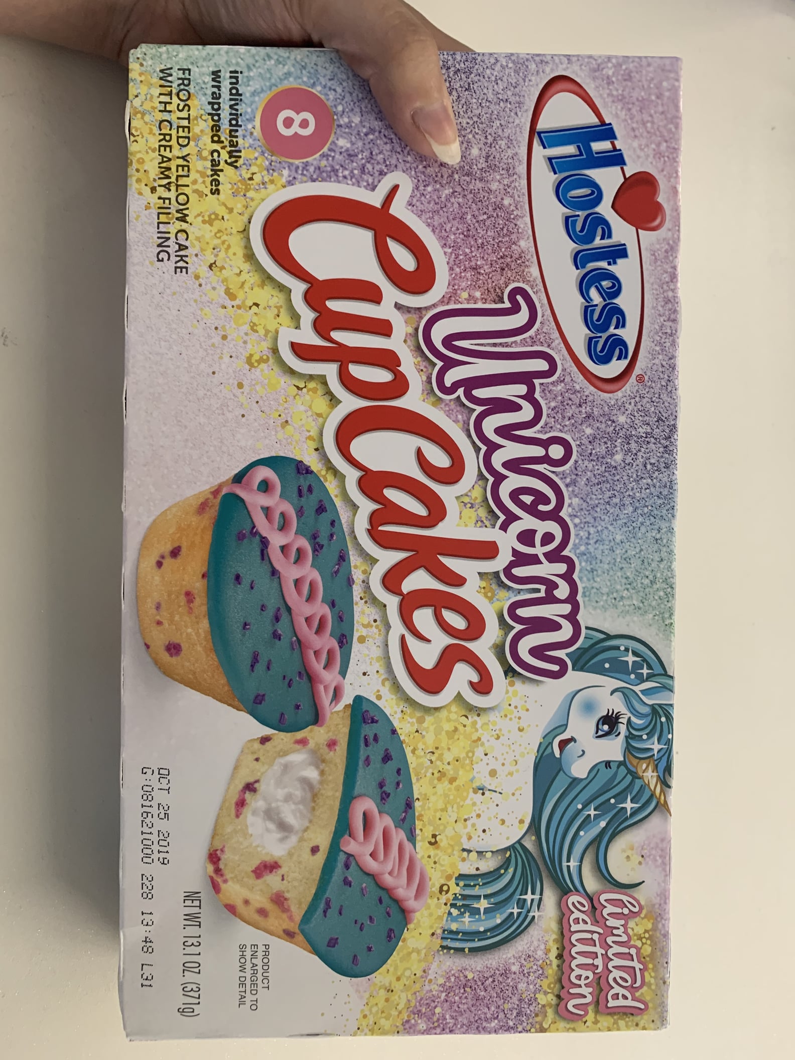 Hostess Unicorn Cupcakes POPSUGAR Food