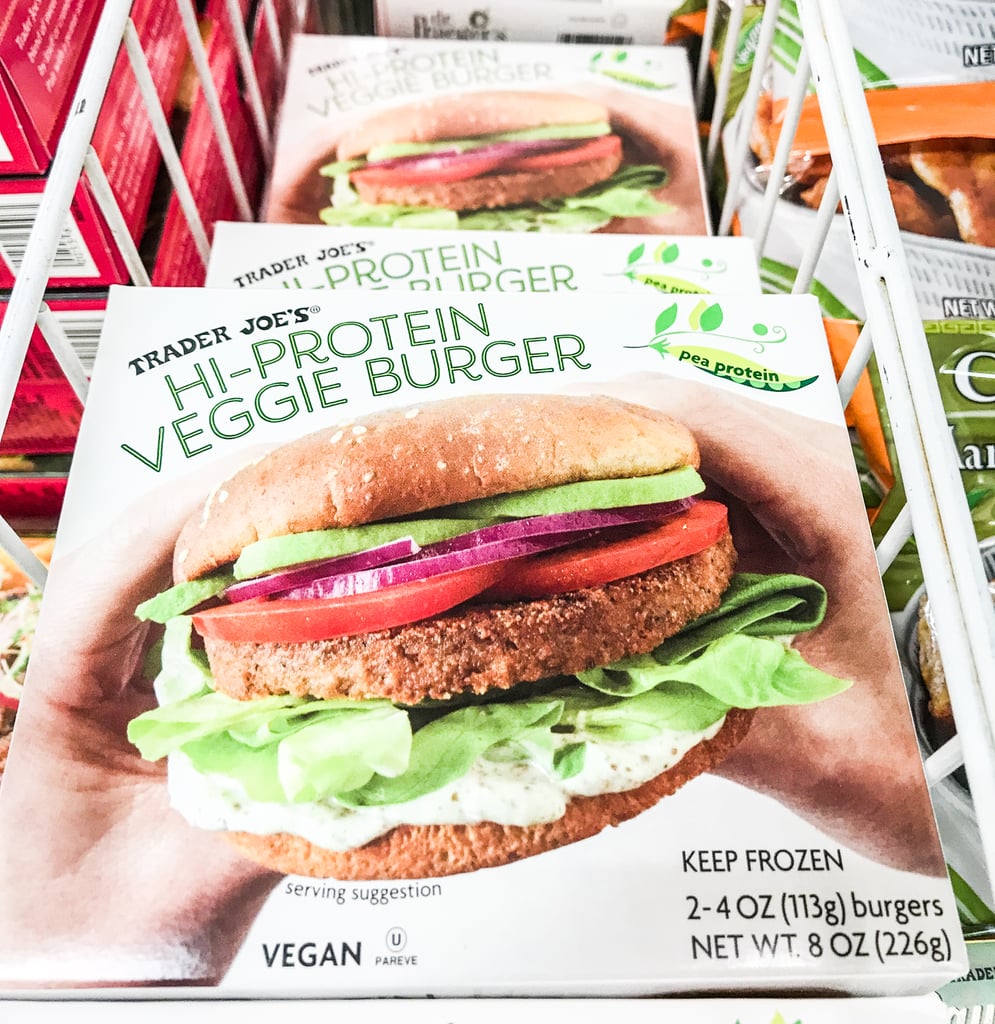 HiProtein Veggie Burger (3) Trader Joe's LowCarb Foods POPSUGAR