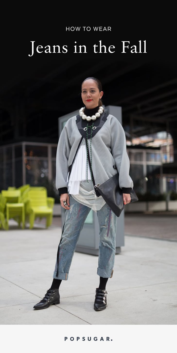How to Wear Jeans in the Fall