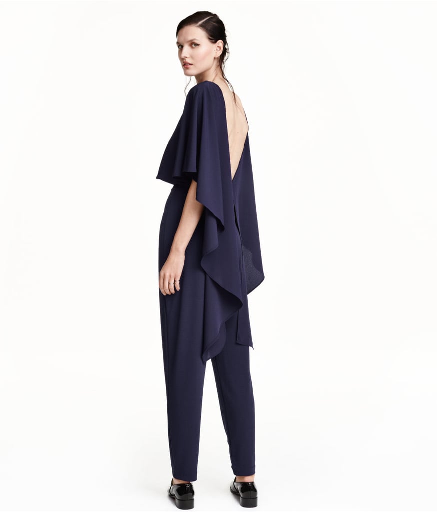 jumpsuit with cape skirt