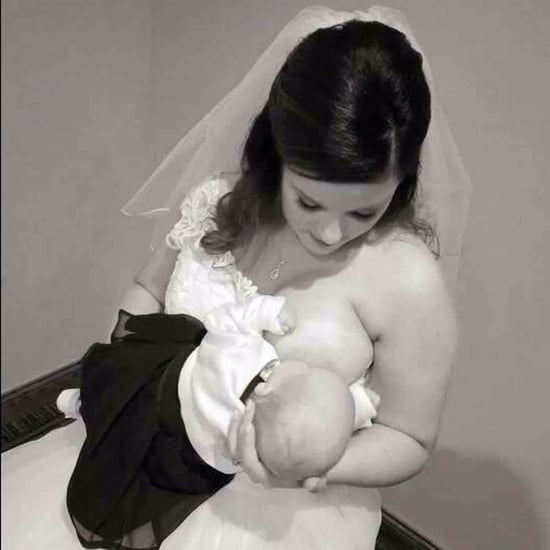 Mom Breastfeeding at Wedding Feels Empowered