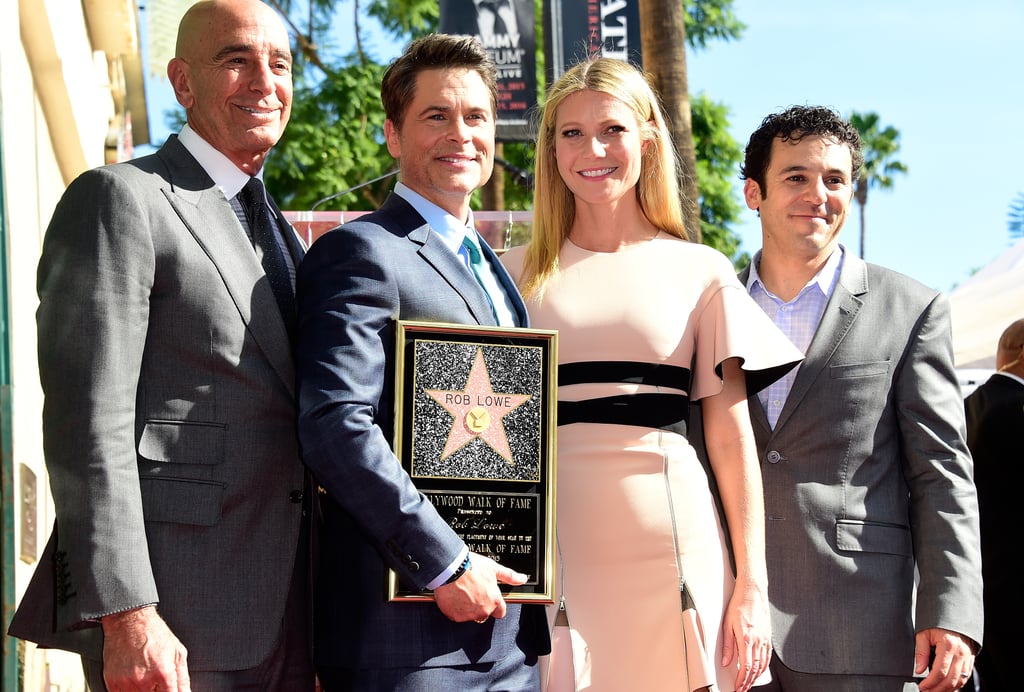 Rob Lowe Hollywood Walk of Fame Ceremony 2015