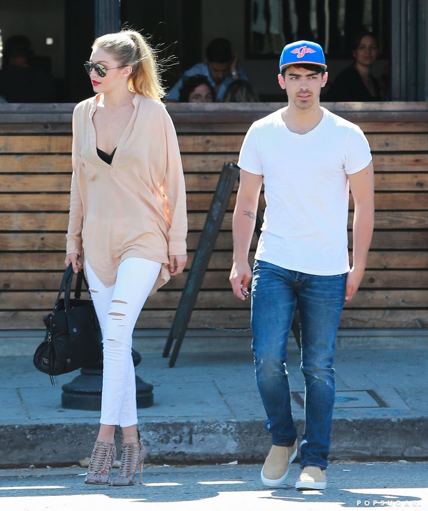 Taylor Swift and Calvin Harris After Jaime King Baby Shower