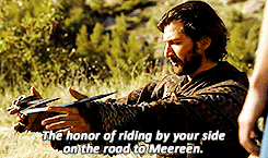 When He Offers to Support Daenerys