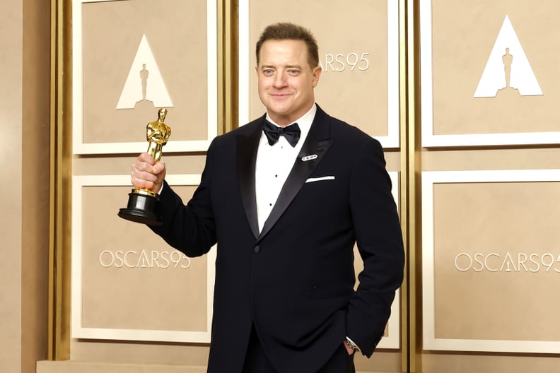 HOLLYWOOD, CALIFORNIA - MARCH 12: Brendan Fraser, winner of the Best Actor in a Leading Role award for 