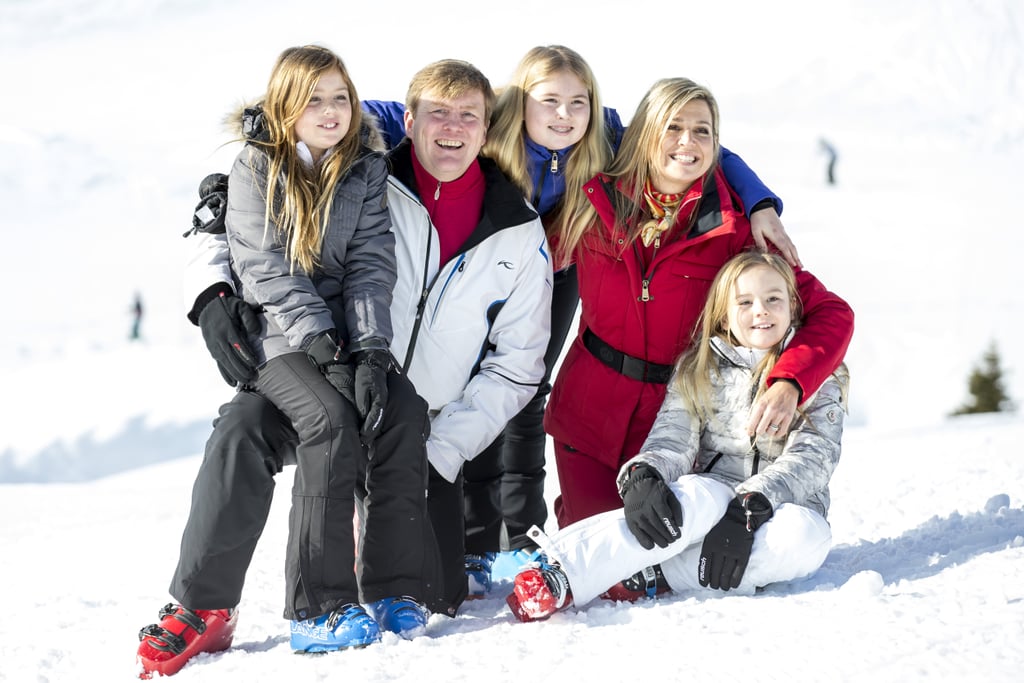 Queen Maxima and Dutch Royal Family Winter Portraits 2016