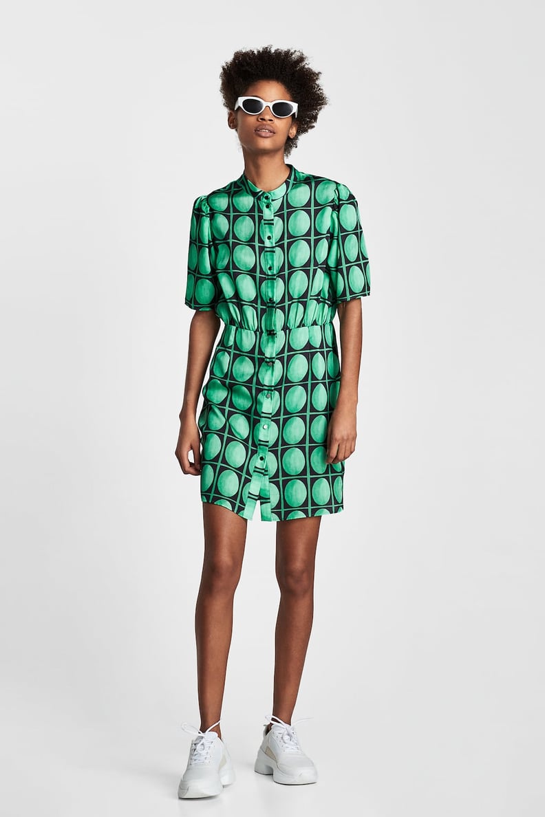 Zara Mini Dress With Print