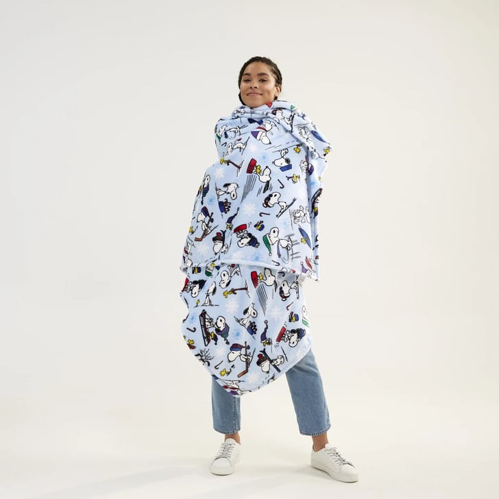 Peanuts Plush Throw Blanket Vera Bradley's New Snoopy Holiday Collection POPSUGAR UK