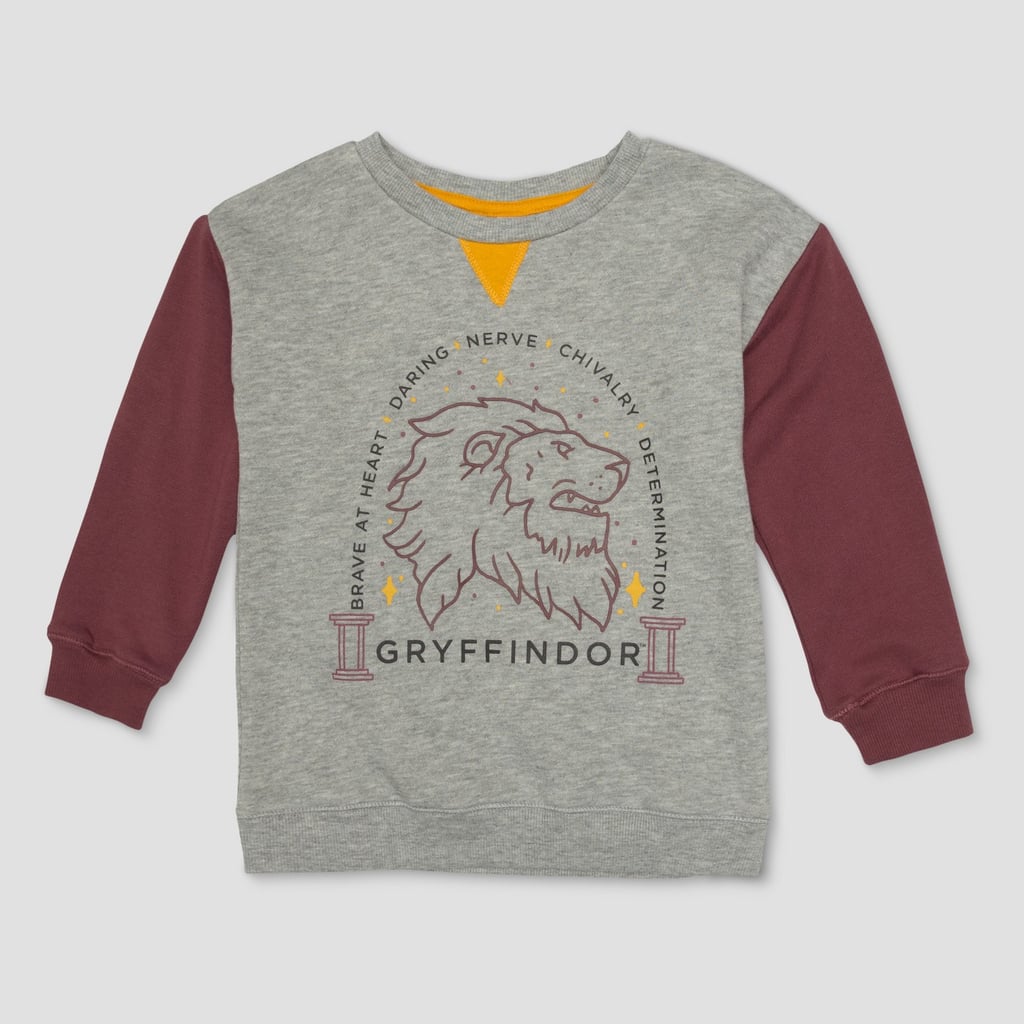 Harry Potter Line Art Gryffindor Sweatshirt