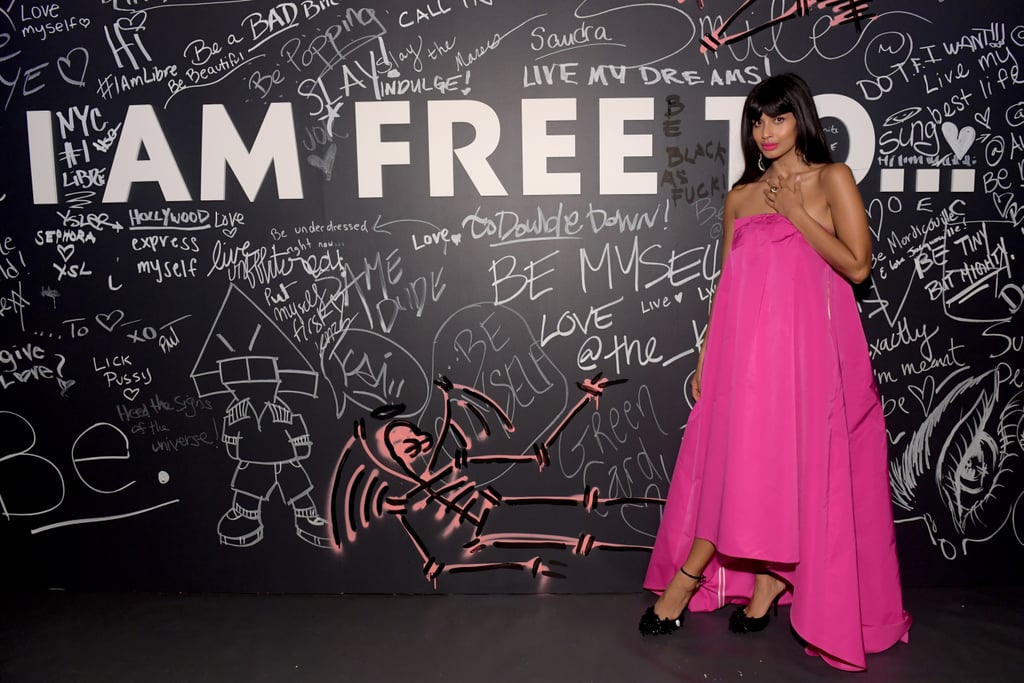Jameela Jamil Wore the Rochas Gown to the YSL Beauty Libre Launch
