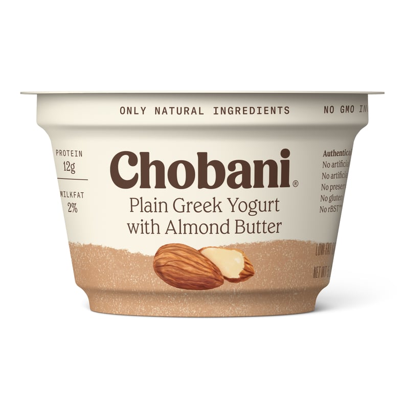 Plain Greek Yogurt with Almond Butter