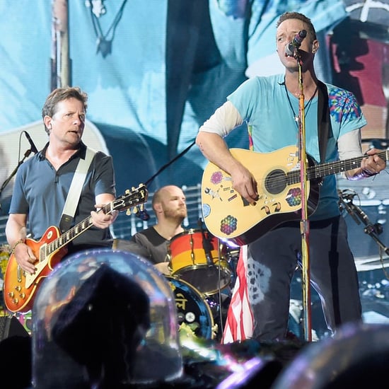 Coldplay Performs With Michael J. Fox at Concert Video