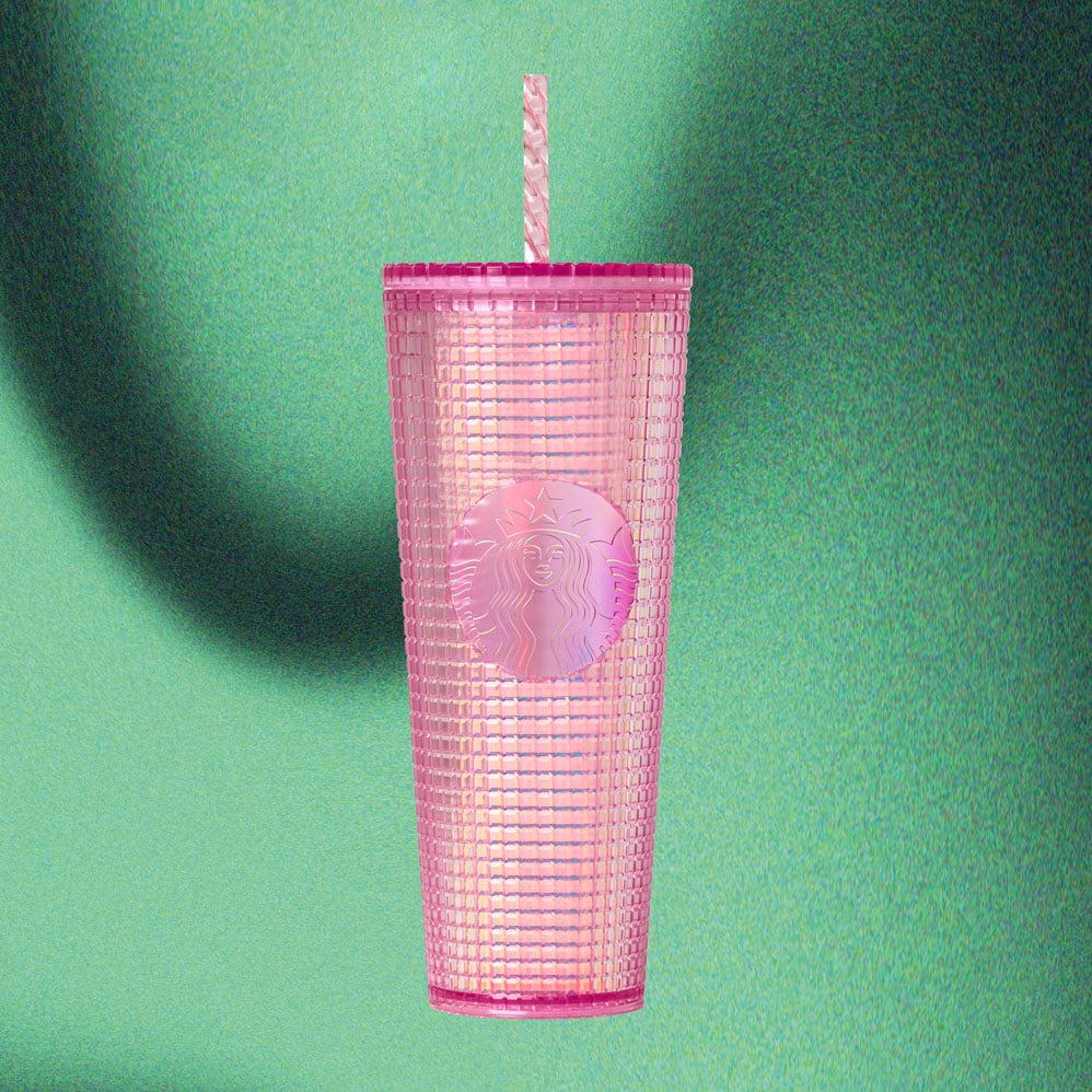Starbucks Pink Grid Cold Cup