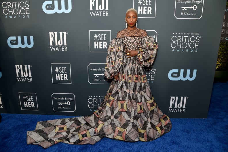 Cynthia Erivo at the 2020 Critics' Choice Awards