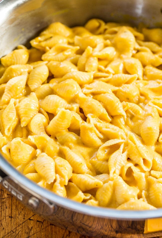 30-Minute Pumpkin Macaroni and Cheese