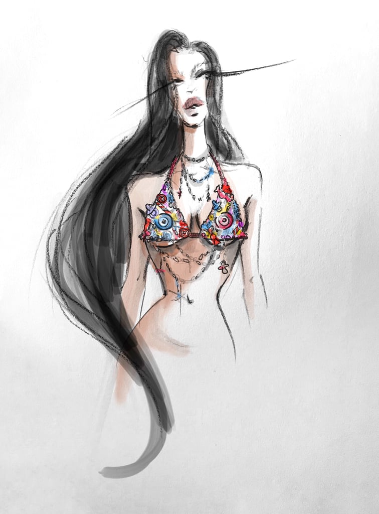 Get Up Close With Nicki Minaj's Wild Pregnancy-Reveal Bra