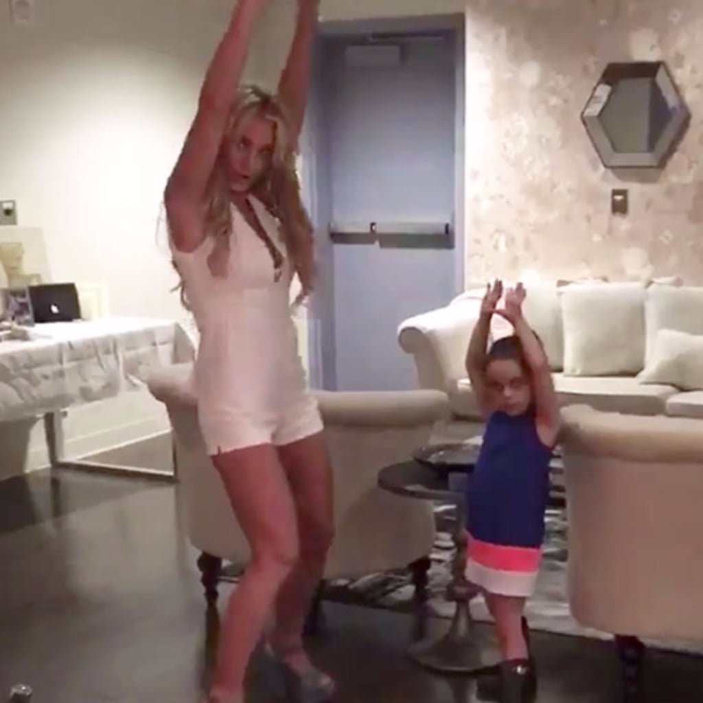 Britney Spears And Niece Dancing To Madonna Video Popsugar Celebrity