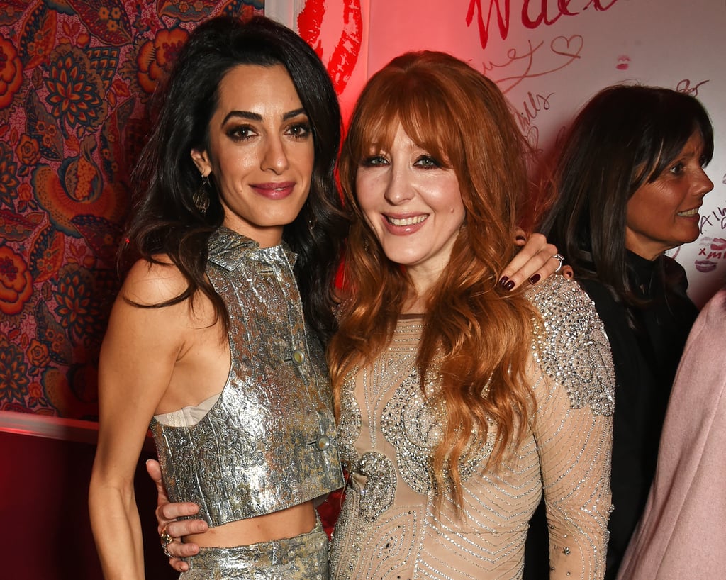 Amal Clooney at Charlotte Tilbury's Naughty Christmas Party