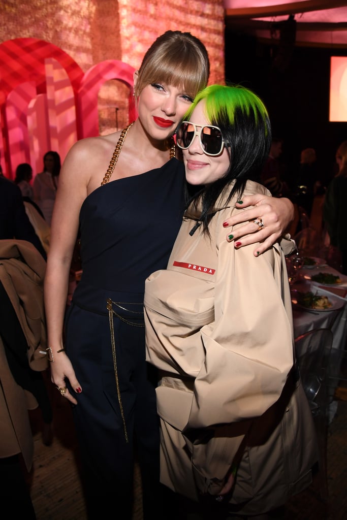 Taylor Swift and Billie Eilish at Billboard Event Pictures