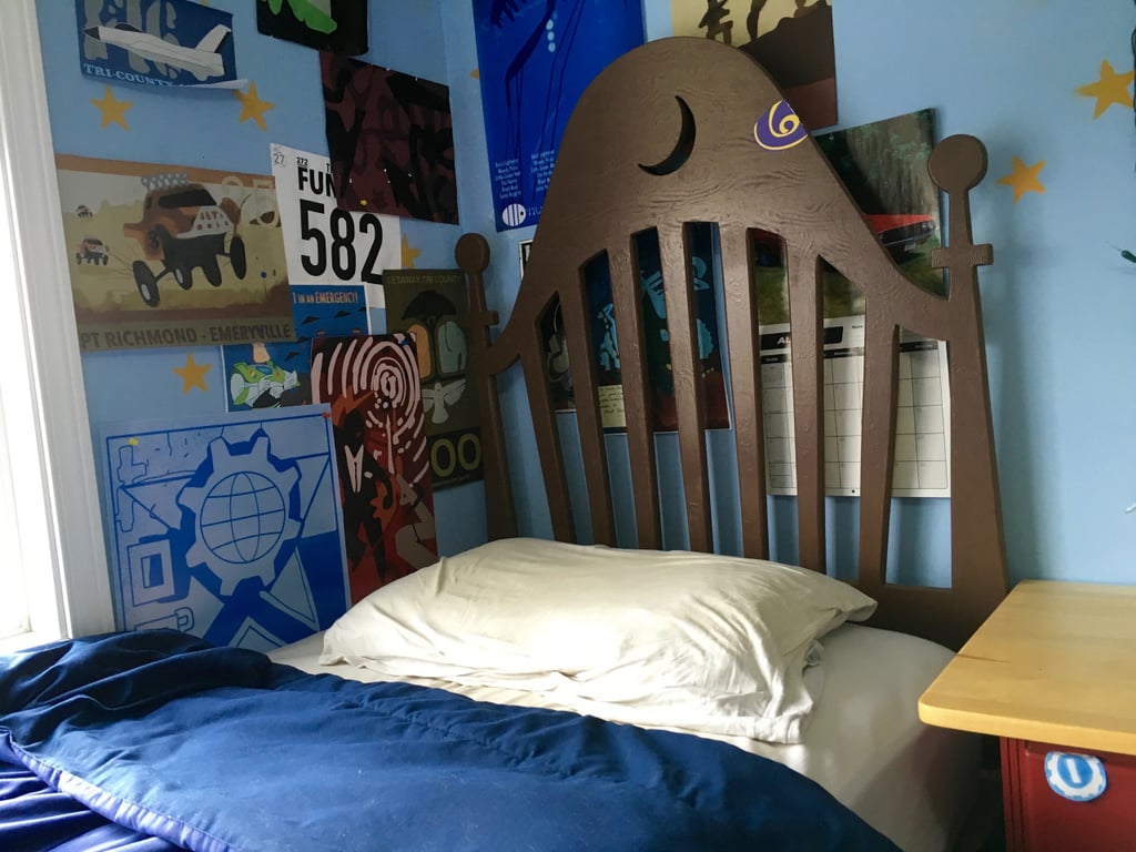 The Bed (With Crescent Moon Detail)