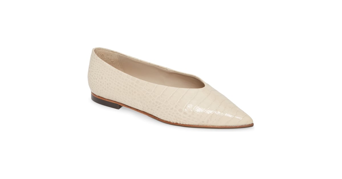 FREDA SALVADOR Yvette Pointy Toe Flat | Everyone Is Wearing Flats at ...