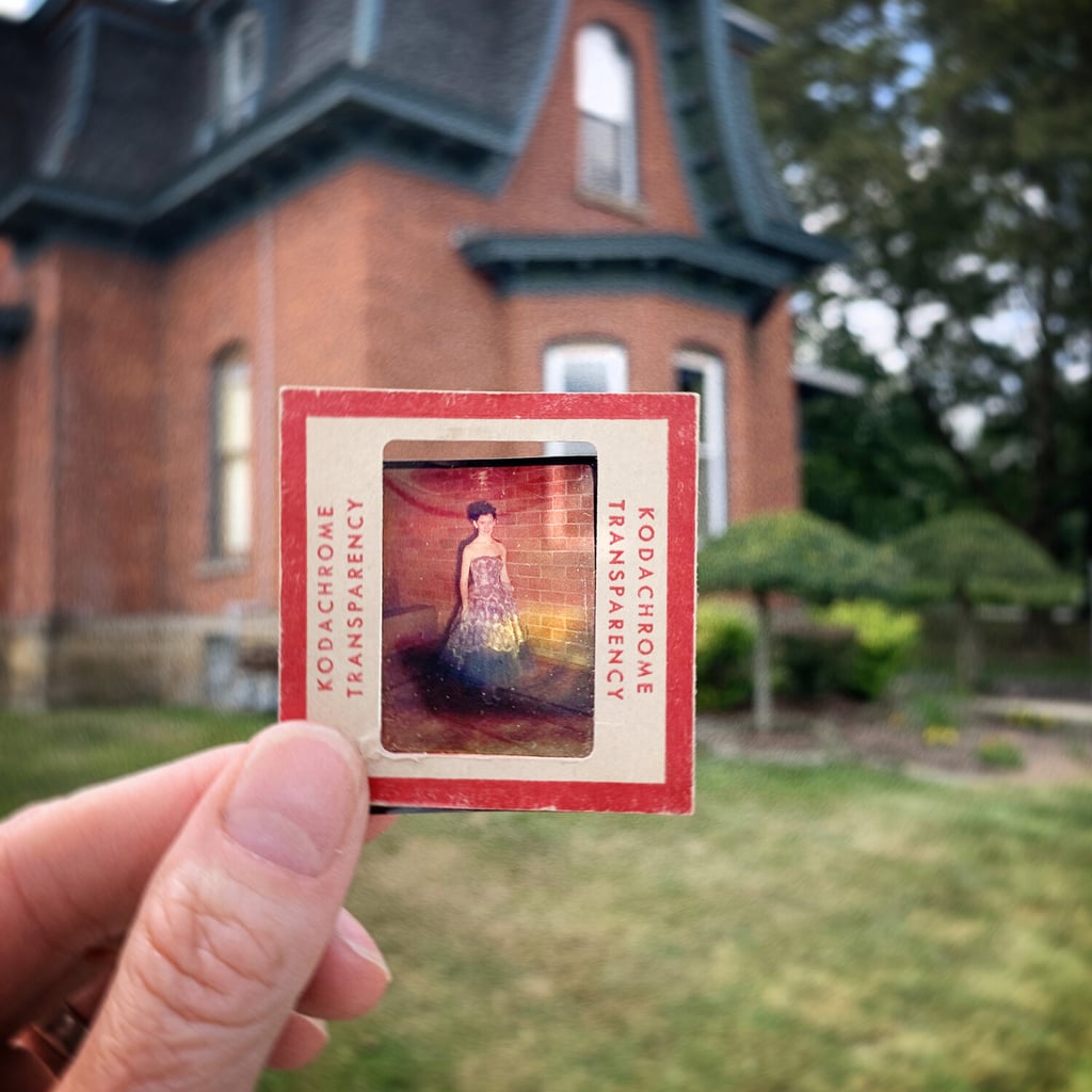 Photographer Uses Dad's Slides in a Photo Tribute to Parents