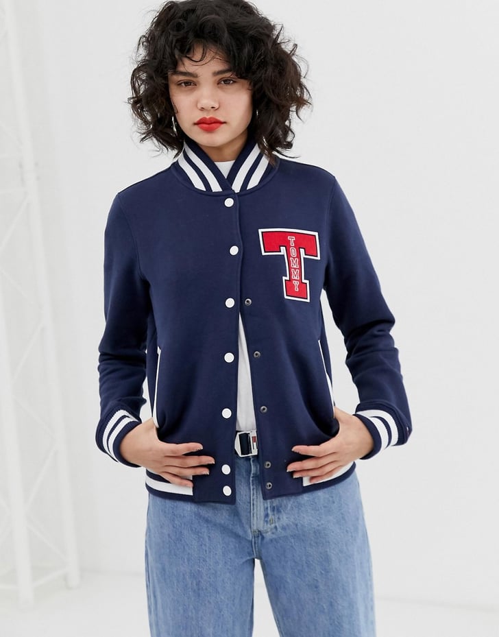 Tommy Jeans Varsity Bomber Jacket | Summer Jackets 2019 | POPSUGAR ...