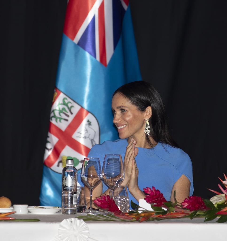 Meghan Markle and Prince Harry Attend Fiji State Dinner 2018