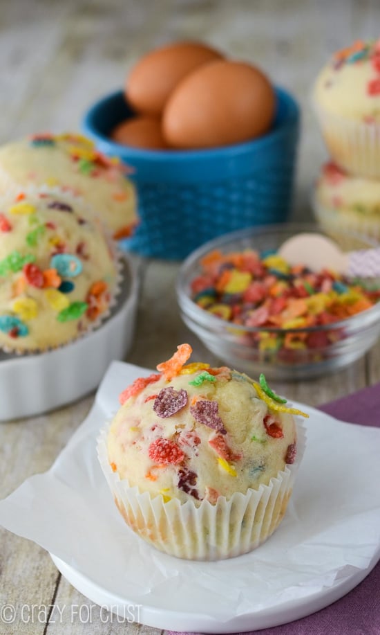 Fruity Pebbles Muffins