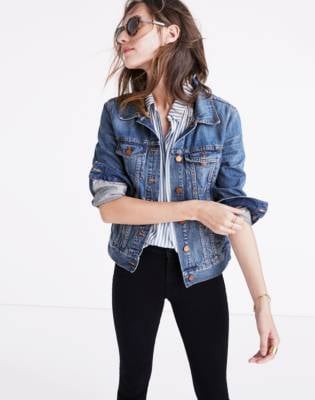 Madewell The Petite Jean Jacket in Pinter Wash