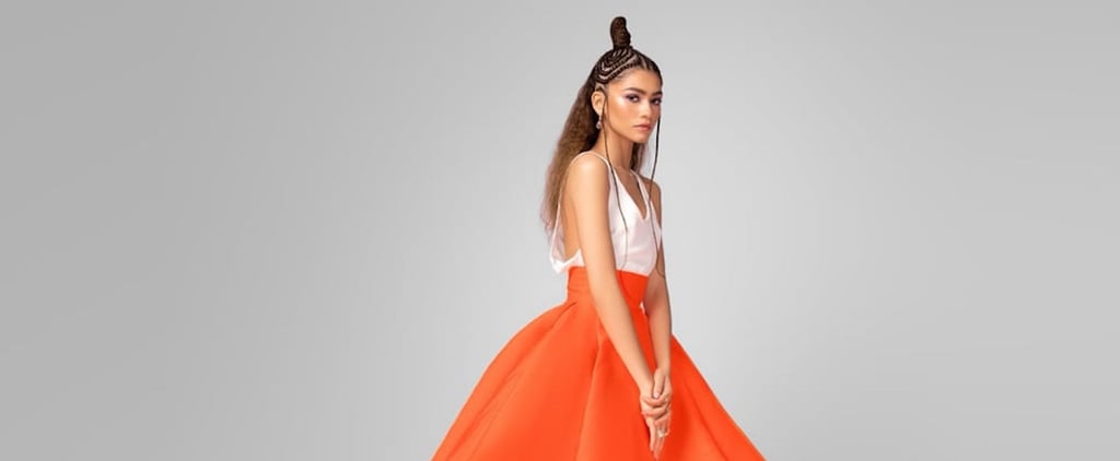 Zendaya's Fulani Braids at the 2021 Critics' Choice Awards