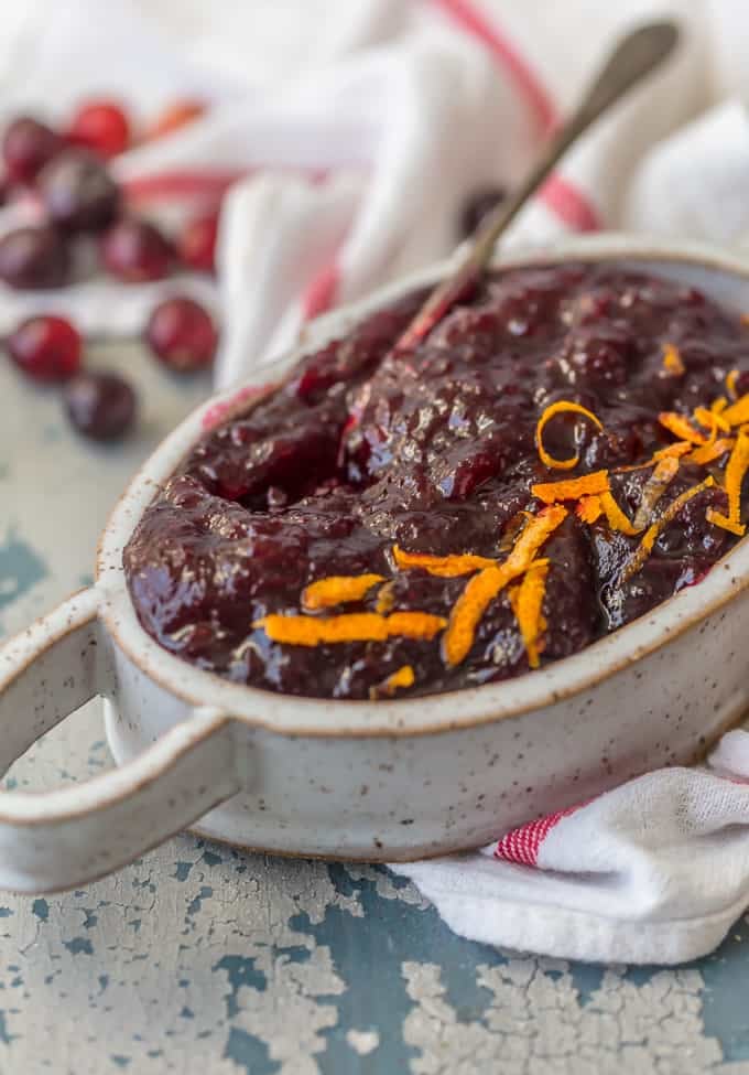 Spiked Cranberry Sauce