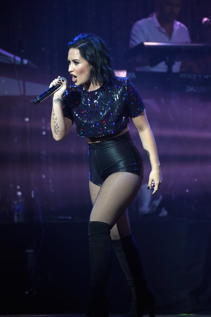 Demi Lovato Wears LBD on the Red Carpet