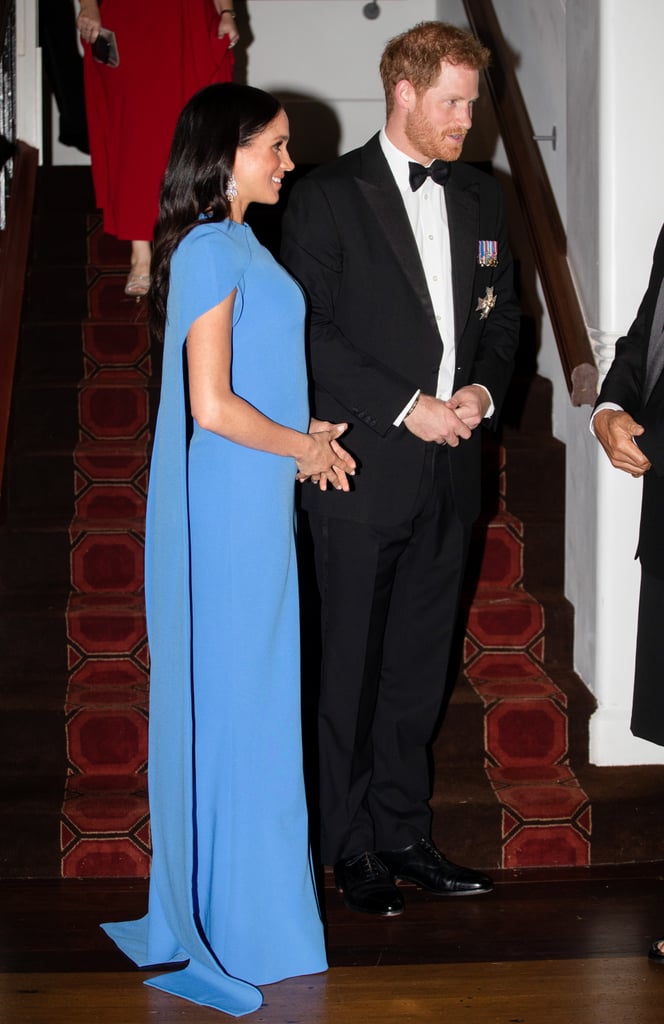 Prince Harry Toasts With Water at State Dinner in Fiji 2018