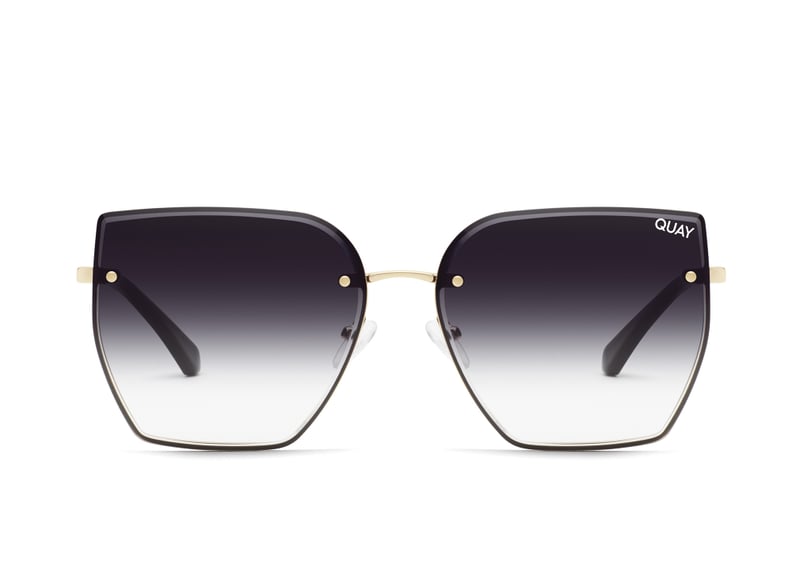 Quay x Lizzo Around the Way Sunglasses in Black/Fade