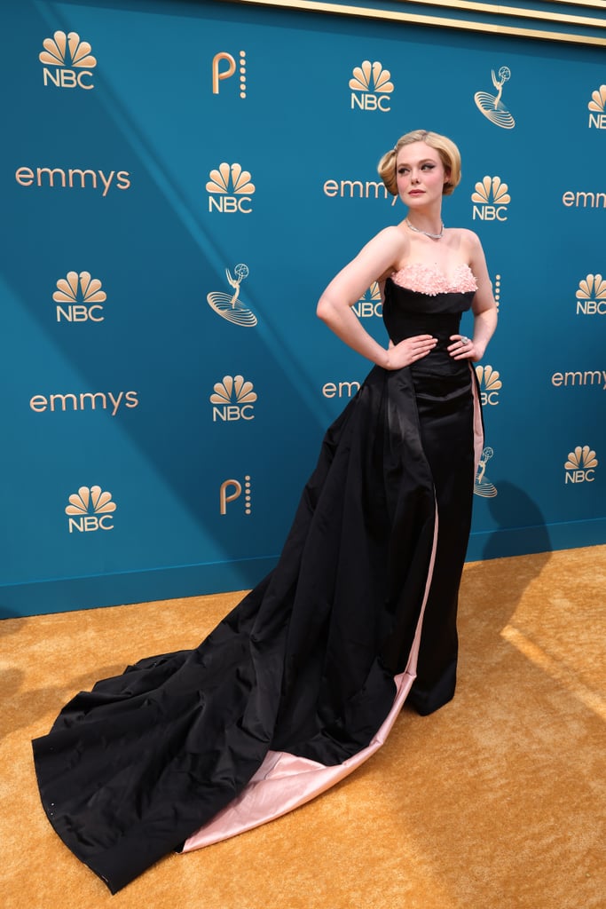 Elle Fanning Emmys Red Carpet Dress | Photos