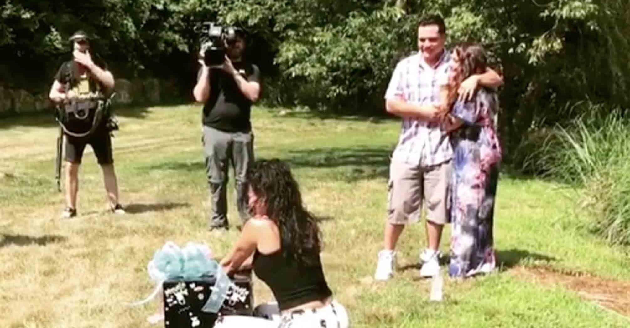 Deena Cortese's Gender Reveal | POPSUGAR Family