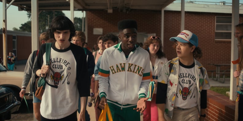 Stranger Things Hellfire Club Vintage Varsity Jacket