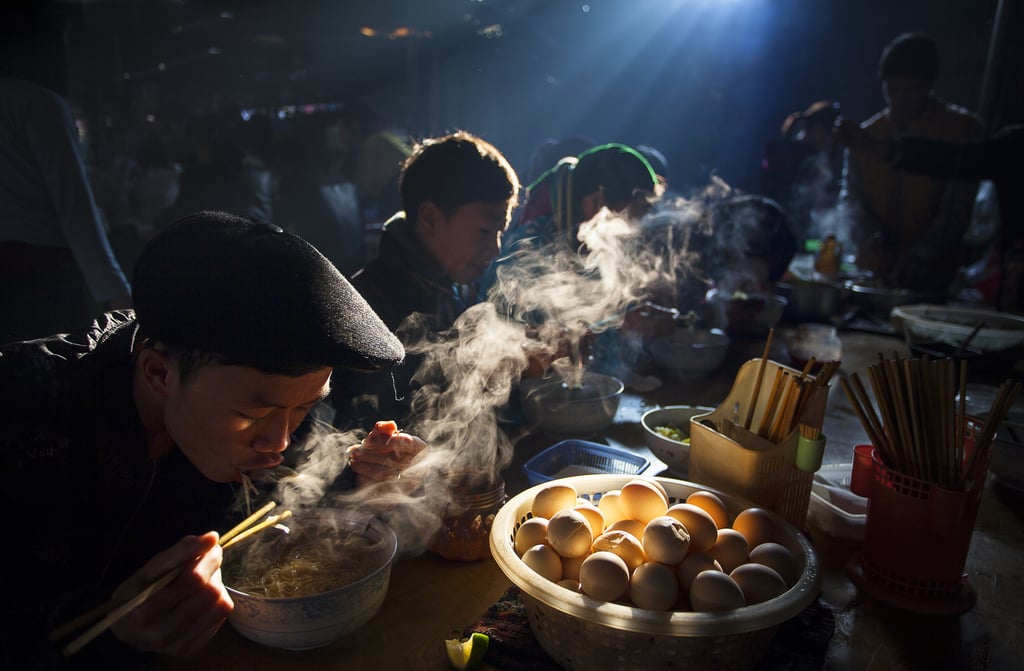 “Breakfast at the Weekly Market” — Grand Prize Winner