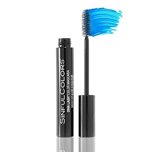 SinfulColors Diva Lash Color Mascara in Lash Splash