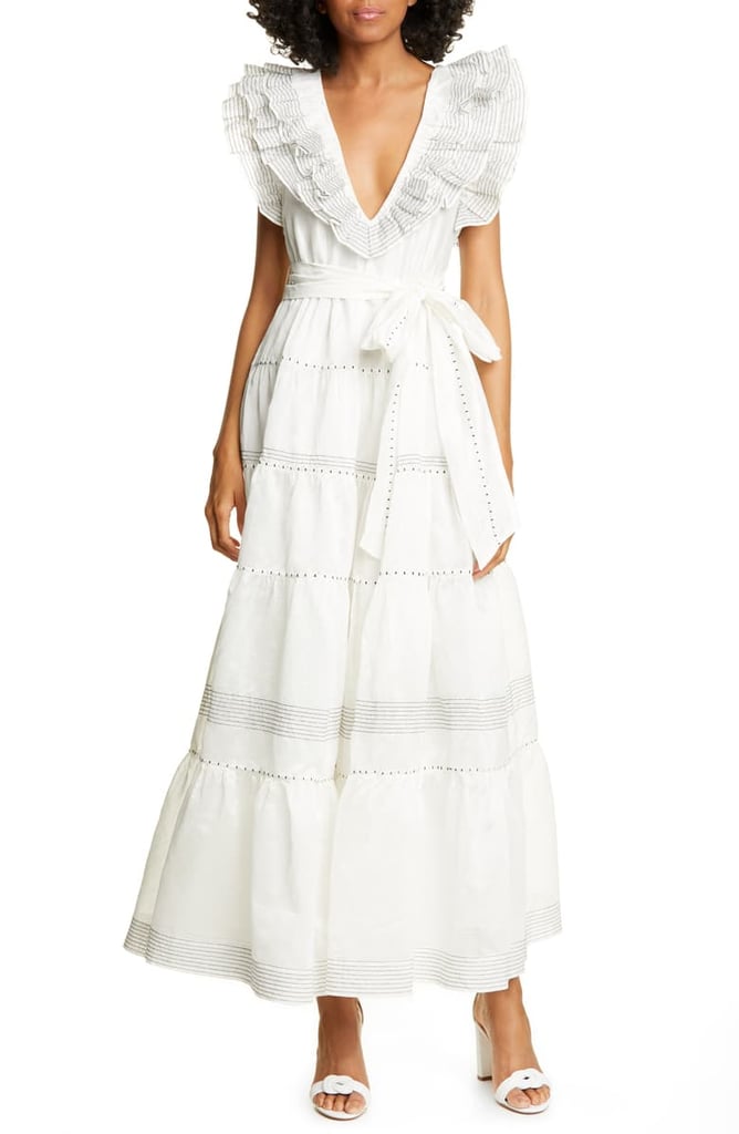 Ulla Johnson Embroidered Organza Gown