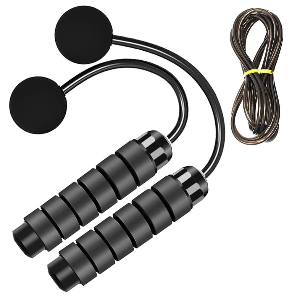 LEKEONE Weighted Ropeless Jump Rope