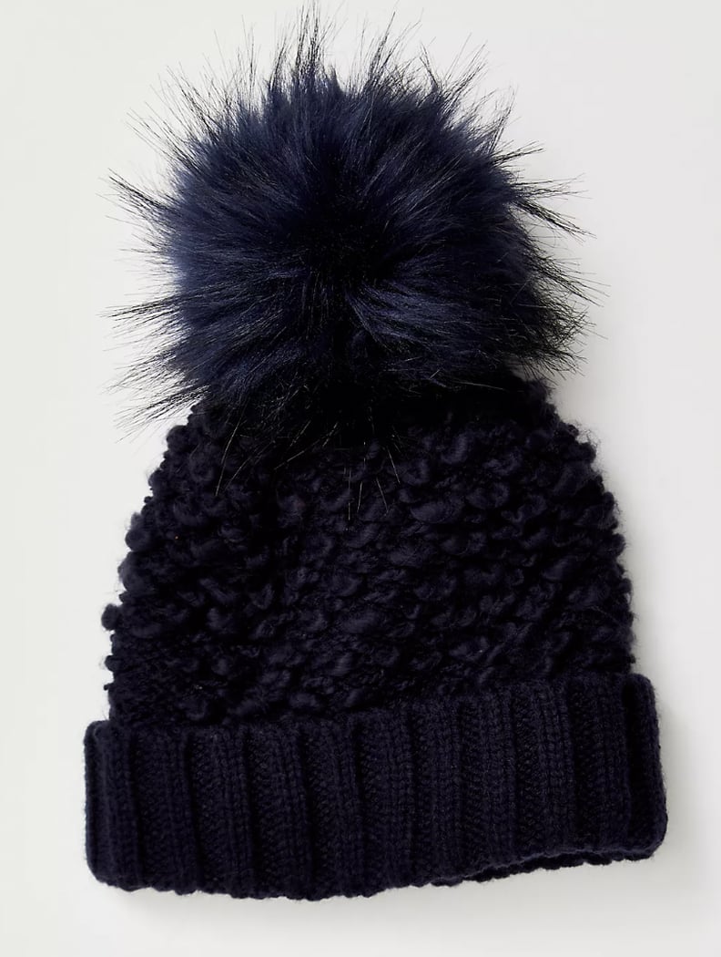 A Pom Beanie