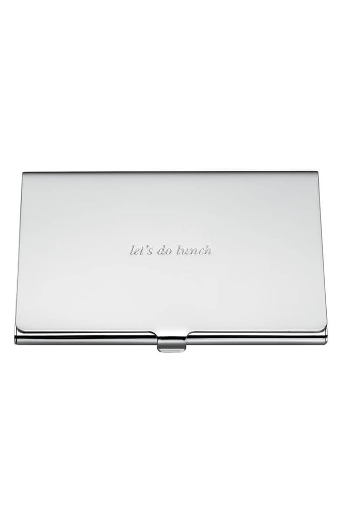 Kate Spade New York Let's Do Lunch Business Card Holder