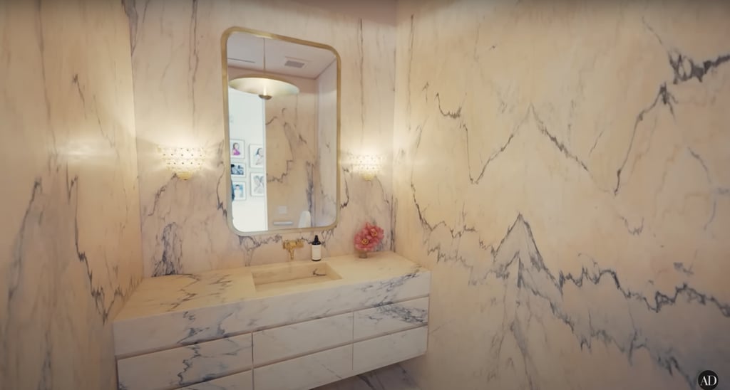 Chrissy Teigen and John Legend's Beverly Hills House: Powder Room